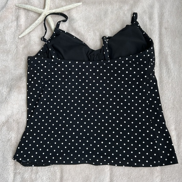 Polka dot tankini top - Picture 3 of 10
